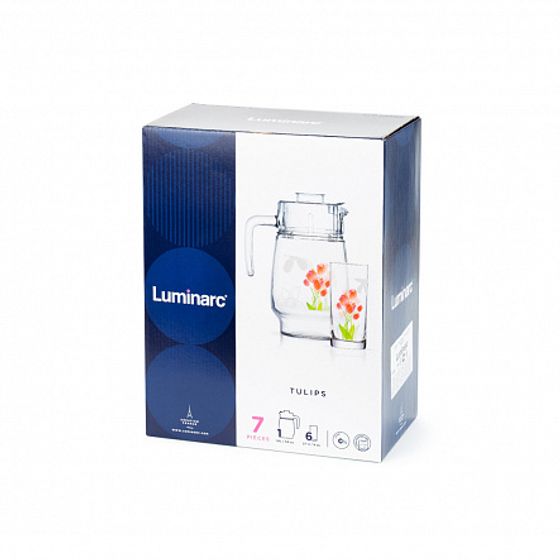 Набор питьевой 7 предметов ТЮЛИП