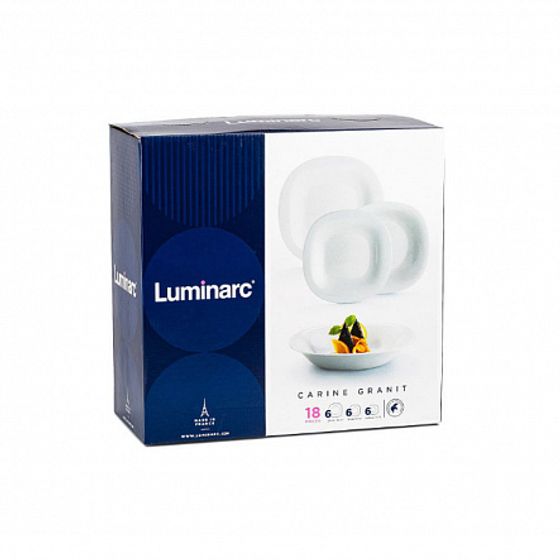 Столовый набор КАРИН ГРАНИТ 18 предметов