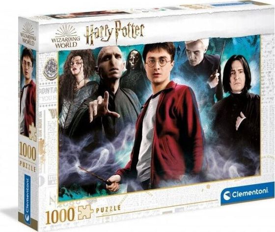 Пазл Clementoni 1000 деталей Гарри Поттер 39586