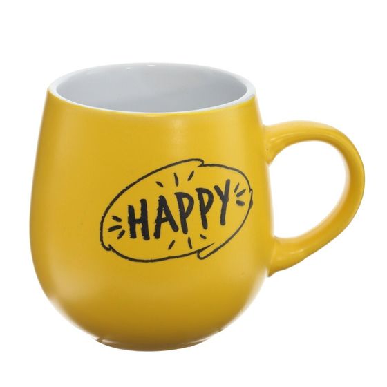 Кружка 500 мл, L13 W10 H10 см, дизайн микс