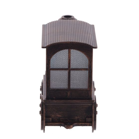 Изделие декор Паровоз "Гном/Олень/Эльф"  (подсвет, AAAх2 н/п) L13 W4,5 H8,5 см, 3в.