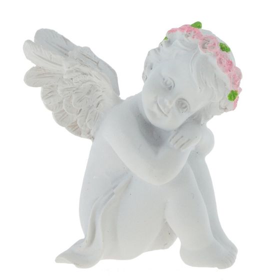 Фигурка декоративная &quot;Ангел&quot;, L4,5 W6 H7,5 см, 2в.