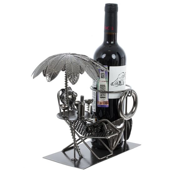 Подставка для бутылки &quot;На отдыхе&quot;, Д22 Ш16 В22 см