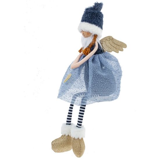 Игрушка набивная &quot;Фея&quot;, L22 W12 H49/28 см