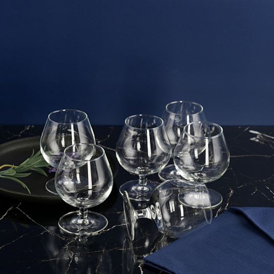 Набор фужеров (бокалов) для коньяка ФРАНЦУЗСКИЙ РЕСТОРАНЧИК 6шт 250мл