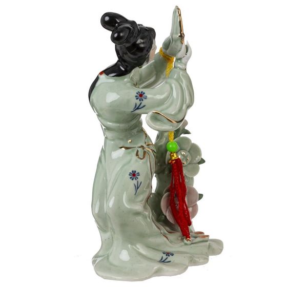 Фигурка декоративная &quot;Гейша&quot; (блок 4 шт), Д11,5 Ш6,5 В15 см, 4в.