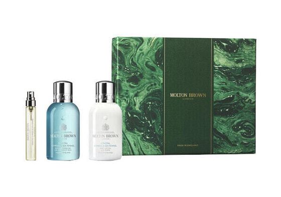 Coastal Cypress &amp; Sea Fennel Travel Collection Gift Set