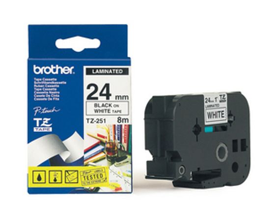 Картридж ленточный Brother TZE251 для Brother P-Touch