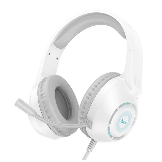 Гарнитура накладные Hoco W108 Sue проводные белый (HC-99425)