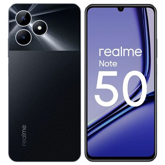 Смартфон Realme Note 50 4/128GB черный (RMX3834/00014494)