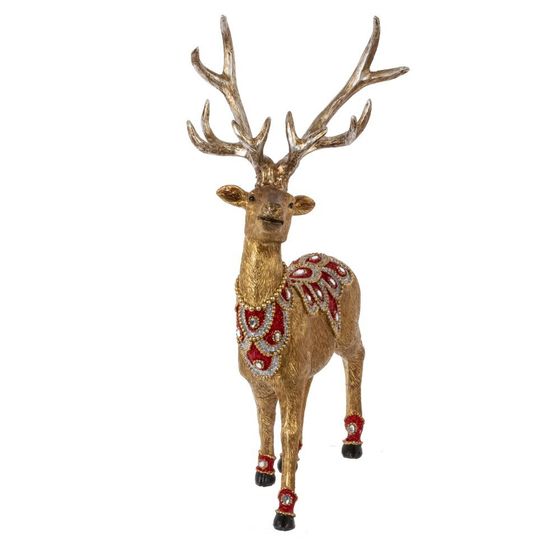 Фигурка декоративная &quot;Олень&quot;, L21 W14 H33 см