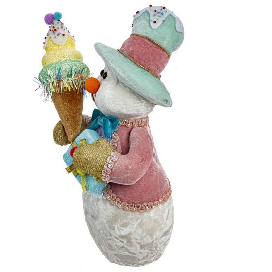 Фигурка декоративная &quot;Снеговик&quot;, L15 W16 H29 см