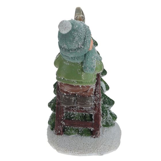 Фигурка декоративная &quot;Ребёнок&quot; с подсвет (LR44x2, н/п), L8 W7 H13 см, 2в.