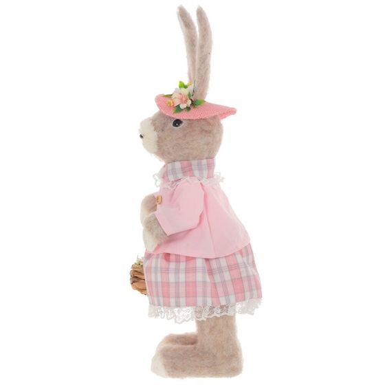 Фигурка декоративная &quot;Заяц&quot;, L15 W15 H46 см