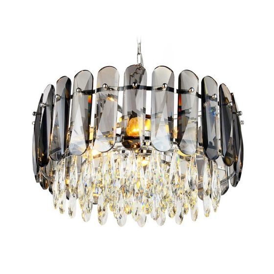 Люстра хрустальная подвесная Ambrella light, Traditional, TR5069, E14, цвет хром