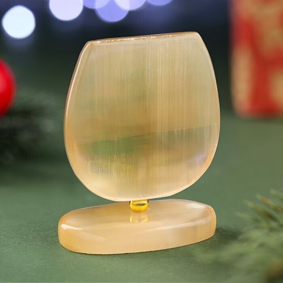 !09 Сувенир &quot;Процветания&quot;, на подставке, селенит