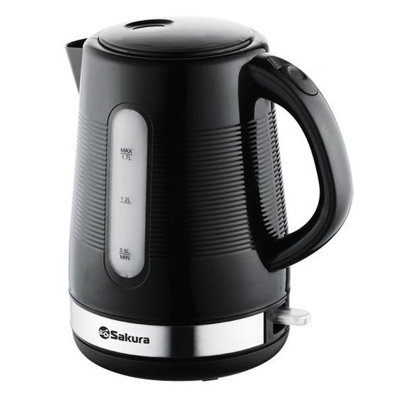 Чайник электрический Sakura SA-2343BK 1.7л 1850-2200Вт черный