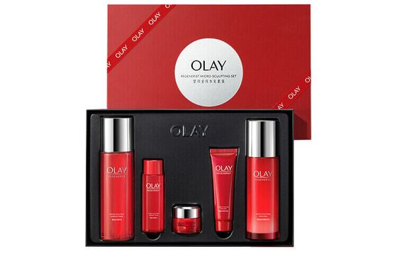 OLAY RADICAL NEW AGE Brand-New Magnolia Oil Water Lotion Skincare Set Hydrating Moisturizing And Hydrating 5-Piece Set