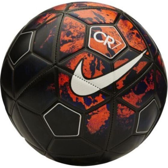 Nike CR7 Series Size 5 Soccer PU Unisex Black Red