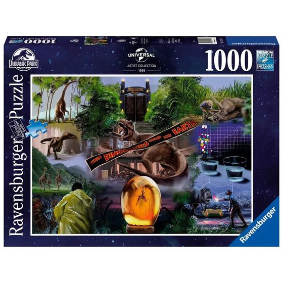 RAVENSBURGER Пазл Юрский мир 1000 деталей