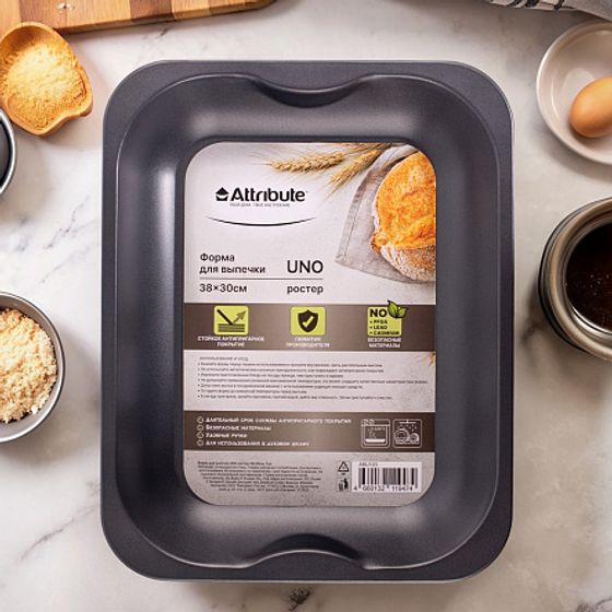 Форма для выпечки UNO ростер 38x30см