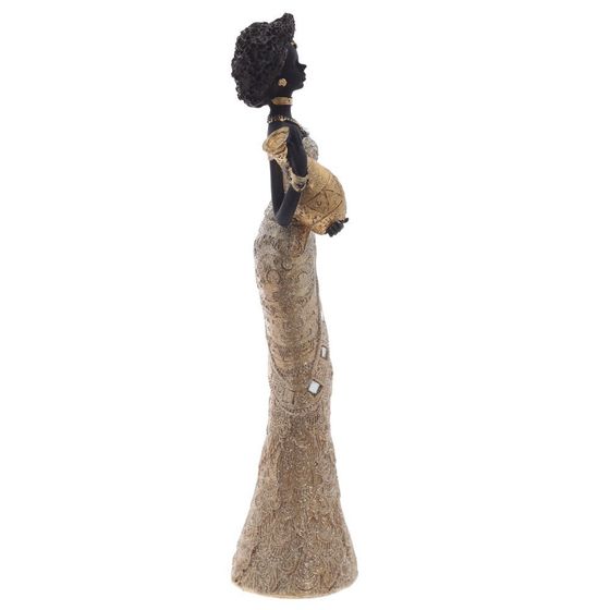 Фигурка декоративная &quot;Африканка&quot;, L7,5 W7 H30,5 см
