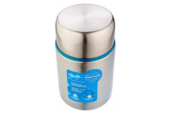 Термос для еды Biostal АВТО NRP-600 0.6л металлик