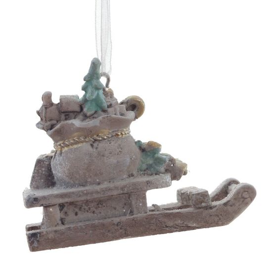 Изделие декоративное подвесное &quot;Сани&quot;, L7 W2,5 H5 см
