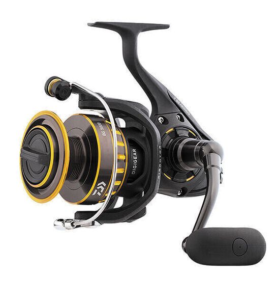 Daiwa BG Black &amp; Gold Series Spinning Fishing Reels | FREE 2-DAY SHIP