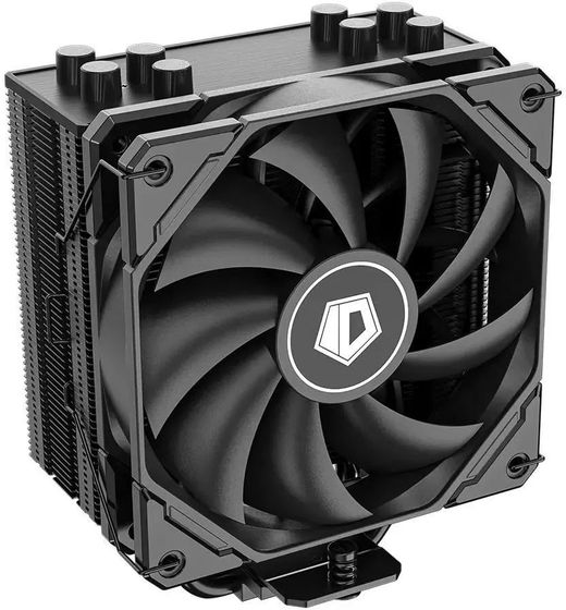 Кулер для процессора ID-Cooling SE-224-XTS BLACK Soc-AM4/1151/1200/1700 4-pin 29dB Al+Cu 650gr Ret