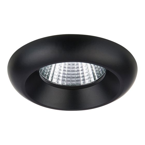 071177 Светильник MONDE LED 7W 560LM 50G ЧЕРНЫЙ 4000K