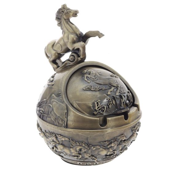Пепельница &quot;Лошадь&quot;, L10,5 W12 H15,5 см, 2в.
