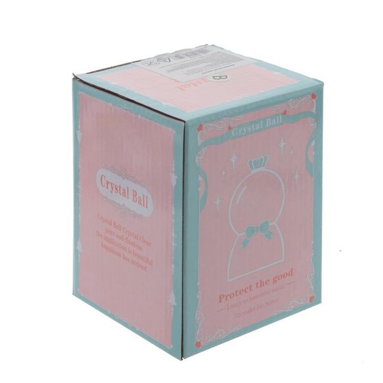 Фигурка декоративная &quot;Девочка с лебедем&quot; в стекл шаре (муз, подсвет, 2xAAA н/п), D8 см, Д9 Ш9 В13 см