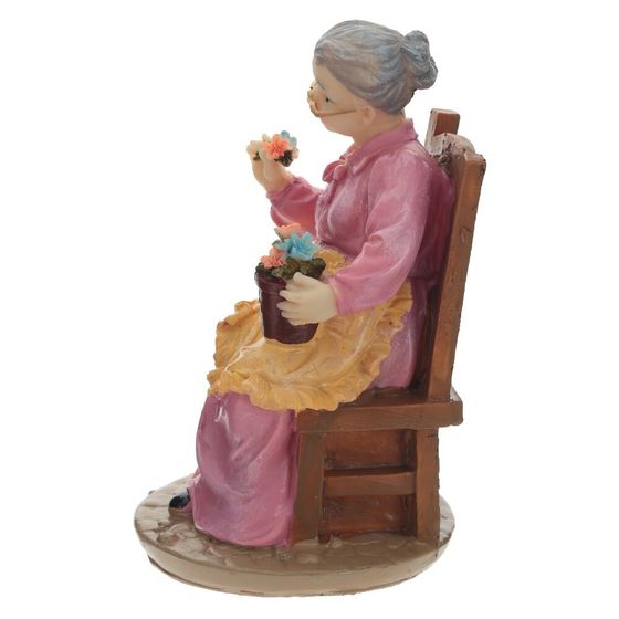 Фигурка декоративная &quot;Бабушка/Дедушка&quot;, Д10 Ш10 В16,5 см, 2в.