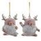 Фигурка декоративная подвесная "Гном",   L4 W3,5 H5 см, 2в.