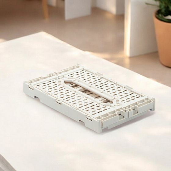 Корзина для хранения складная CASSA S слоновая кость 4л