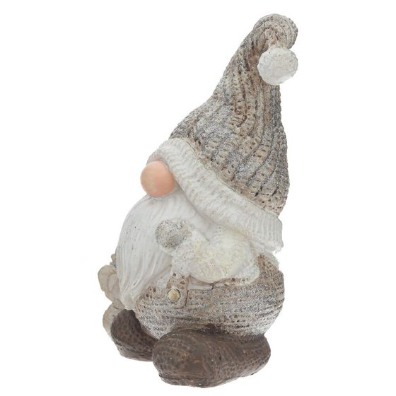 Фигрка декоративная &quot;Гном&quot; с подсветкой (LR44x2,прилаг), L1, L12 W7 H14 см, 2в.