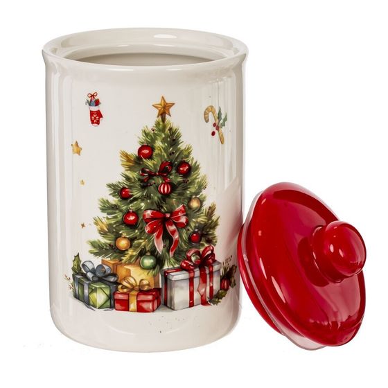 Ёмкость для сыпучих продуктов &quot;Елочка&quot;, 680 мл, L10 W10 H16 см