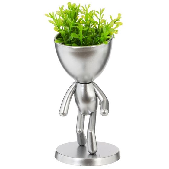 Цветочная композиция, L8,5 W8,5 H19 см, 2в.