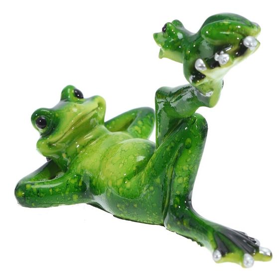 Фигурка декоративная "Лягушки", L11,5 W6,5 H8,5 см
