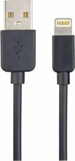 Кабель Perfeo USB 2.0 A(m) - Lightning(m) 1м черный (I4603)