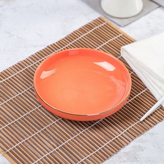 Тарелка суповая CORAL GOLD 19см