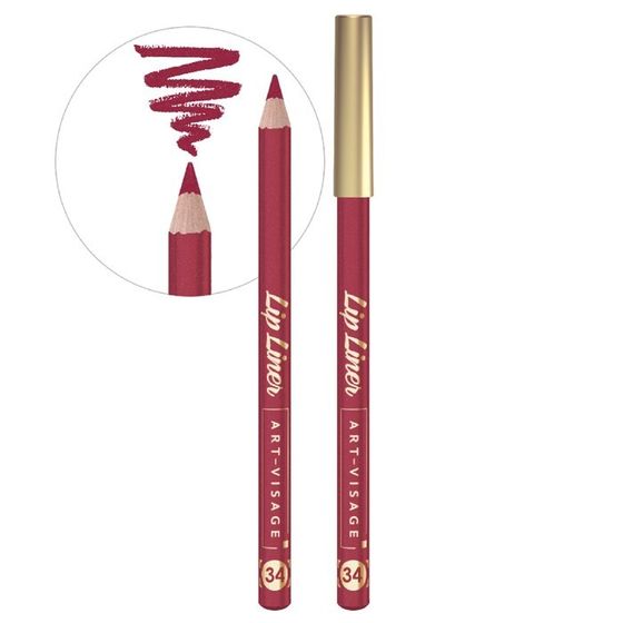 Карандаш для губ Art-Visage Lip liner, оттенок 34