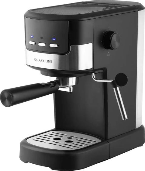 Кофеварка рожковая Galaxy LINE GL0757 1350Вт черный