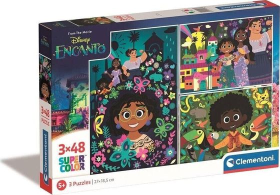 Пазл Clementoni CLE 3x48 SuperColor Disney Encanto 25286