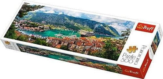 Trefl Puzzle 500 elementów Panorama - Kotor, Czarnogóra (GXP-645442)