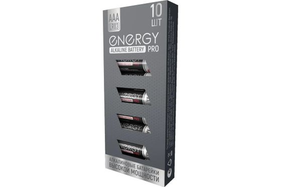 Батарейка Energy Pro LR03/10K ААА упаковка (10шт) (Цена за упаковку!)
