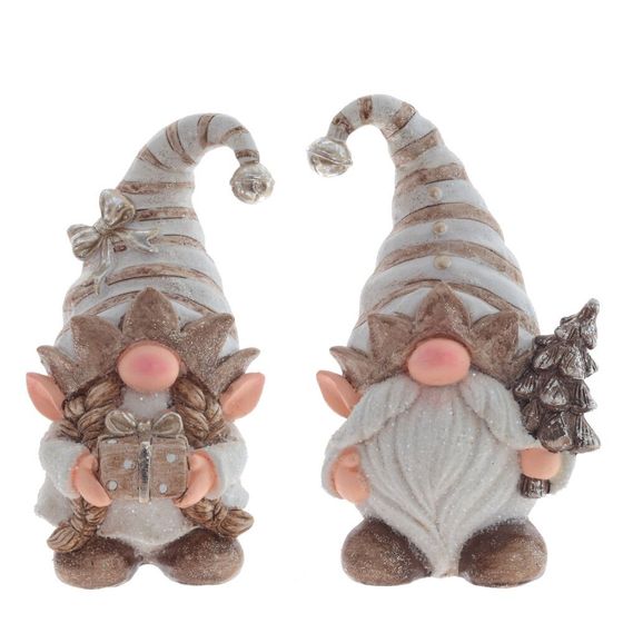 Фигурка декоративная &quot;Гном&quot;, L12 W7 H19 см, 2в.