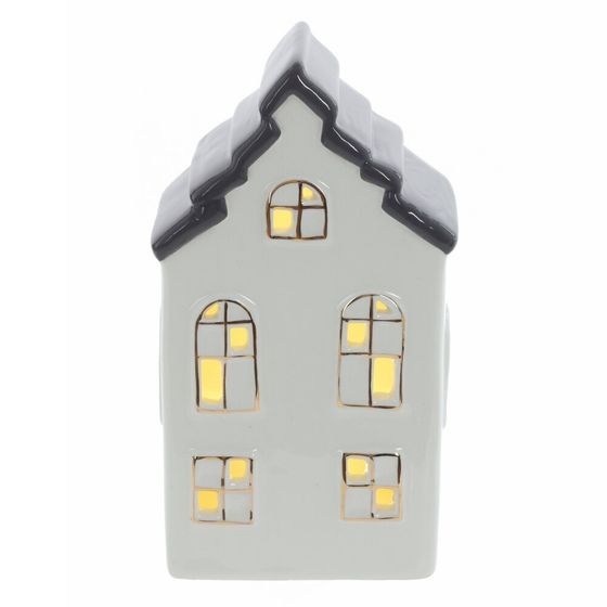 Изделие декоративное &quot;Домик&quot; с подсветкой (LR44x2), L, L7,5 W5,5 H14 см, 2в.