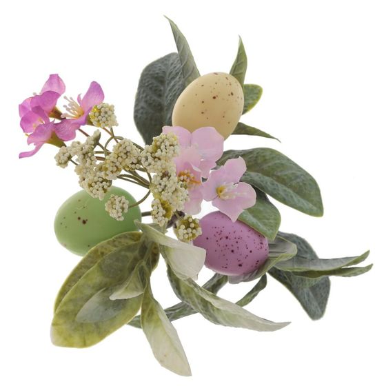 Ветка искусственная "Пасхальная", L12 W12 H33 см